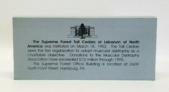 Hometowne Collectibles 1996 SUPREME FOREST TALL CEDARS Office Bldg Harrisburg PA