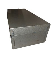 Vintage Metal Steel Storage Box No Key