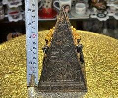 Authentic Ancient Egyptian Antiquities King Ramesses Black Pyramid Egyptian BC