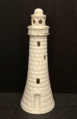 CARLTON CRESTED CHINA Lighthouse w Hull Crest W&R STOKE ON TRENT Sailor Beware