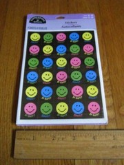 Hallmark Smiley Stickers 1990’s Be Happy Smile Face UNOPENED 120