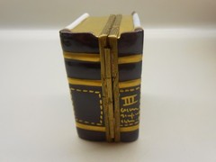 RARE Authentic Limoges Box France – Book of Perfumes with Bottle – PV Company