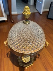Vintage Unique Martin Benito Crystal Vodka/Liqueur Bar Cellar Signed