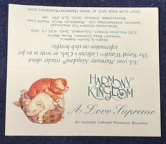 Harmony Kingdom ~ A LOVE SUPREME ~UK Made ~ NIB~RW Club Redemption~Pigs