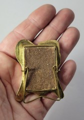 Antique Miniature Mini Tiny Dainty Art Nouveau Dollhouse Picture Photo Frame