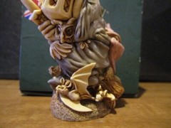 Harmony Kingdom Witching Time Witch Box Figurine MOLD VARIATION LE 75 RARE