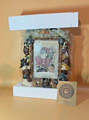 Boyds Bears Carvers Choice Santas Frame Shop 1997 Original Packaging