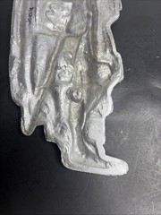Vintage MCM Cast Aluminum Medieval Knight Wall Plaque 11.5”- #3