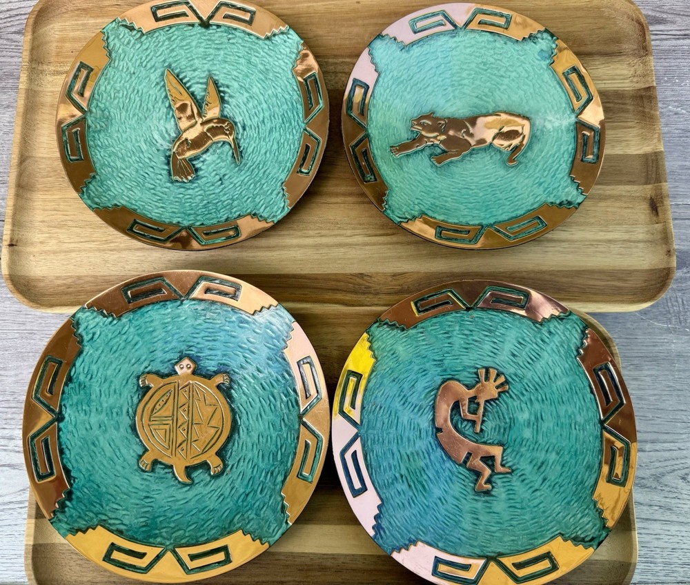 Copper Medicine Plates New World Trading 6” SW