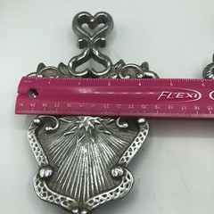 Beautiful 😊 Antique Cast Aluminum Cooking Trivets Pan Pot Holder Fun