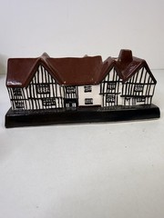 Mudlen End Studio Felsham Suffolk Pottery Miniature House THE SWAN AT LAVENHAM