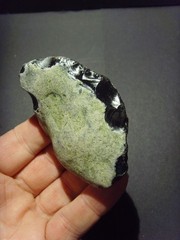 Lower Paleolithic – Fine Acheulean retouched ovate scraper. c.450,000 BP.