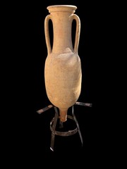 Roman Dressel-type amphora, 1st-2nd century AD. Terracotta