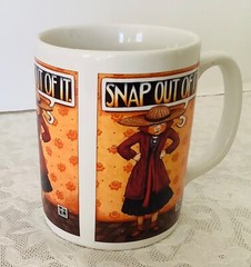 Mary Engelbreit “Snap Out of It” Coffee Mug Tea Cup 10 oz. ME – SNAP OUT OF IT.