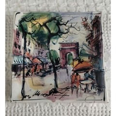 Made In Italy Vintage 2-Piece Home/Wall Decor/Art SKU 2687