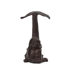 Cast Iron Mermaid Tail Door Stop Nautical Stopper Beach House Coastal Home Decor