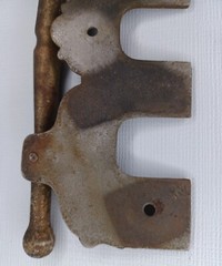 Cast Steel Decorative Metal Hinge Handle Or Wall Hanging