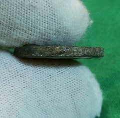 Unknown Bronze Coin Or Gamming Peace Metal Detecting Find (282)