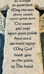 FAITH STONES CELTIC CROSS WITH TRADITIONAL IRISH BLESSING BY ROMAN, INC.