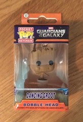 FUNKO Pocket Pop Dancing GROOT Keychain Guardians of Galaxy FIGURE Bobblehead