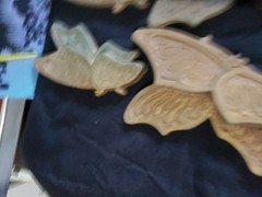 Set Of 8 BROWN Homeco Burwood Butterfly Wall Hangings