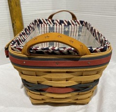 Longaberger 2000 Century Celebration Basket w/Liner