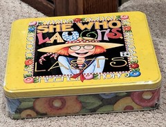 Mary Engelbreit Tin Collectible SHE WHO LAUGHS LAST JCPenney Exclusive -New
