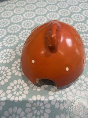 Hummel Goebel West Germany Orange Fish Salt Dish Jam Condiment Dish S1 Goldfish
