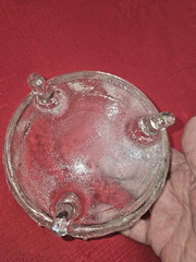 Vintage – AVON 3 Footed Clear Glass Candy Dish/Bowl Without Lid 5.5″ Diameter