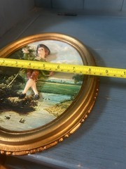 Vintage Empire 2pc 3D Wall Decor – Victorian Boy & Girl – Made in Italy – RARE