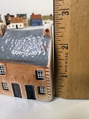 Mudlen End Studio Felsham Suffolk Pottery Miniature House Cottage #22 Large Flat