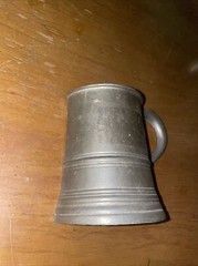 VINTAGE 1973 SEXTON USA METAL TANKARD WALL HANGING HALF MUG