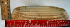 Picture Jasper Stone Vase / Bowl Display Stand