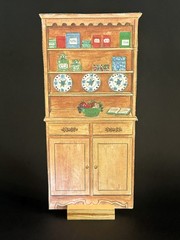 Vintage 1990’s~Bethany Farms~Wood Peg Paper Doll~Wooden Kitchen Set