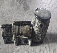 Britain In Miniature Ceramic Church Tey Terra Crafts Lenwade Norfolk Handmade