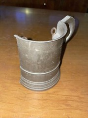 VINTAGE 1973 SEXTON USA METAL TANKARD WALL HANGING HALF MUG