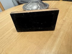 Turtleshell decor/accent piece cast aluminum