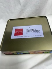 Vtg 90s Mary Engelbreit Tin Collectible SHE WHO LAUGHS LAST JCPenney Exclusive