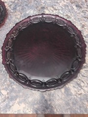 Lot Of 6 Vintage Avon 1876 Cape Cod Ruby Red Collect. 2-5 1/2/2-7 1/2″/2-10 1/2″