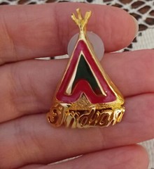 INDIAN MOTORCYCLE pendant RARE VINTAGE1992 Honoring 99 years BEAUTIFUL!!