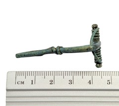 Authentic Roman Bronze Fibula – Ancient Brooch from the Roman Empire