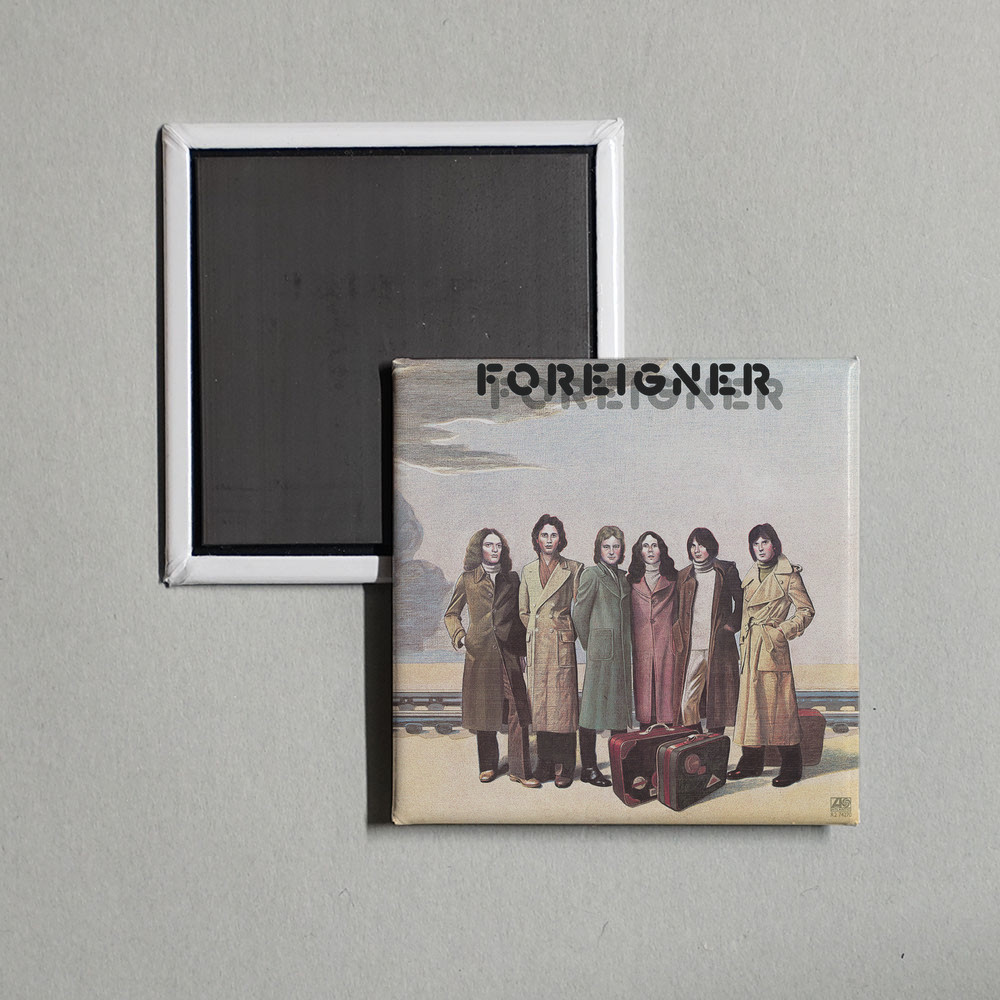 Foreigner – Foreigner Album Cover Locker Fridge Magnet