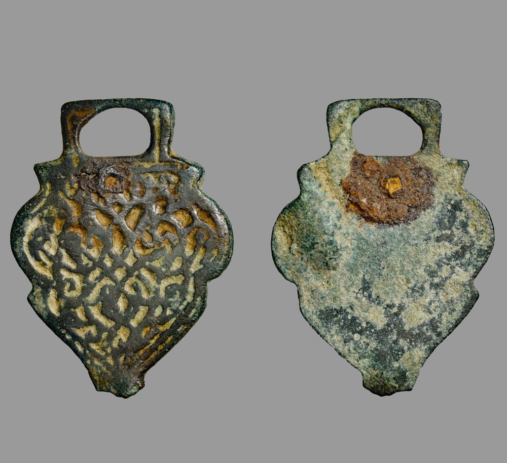 Certified Authentic Ancient Viking Age Amuletic Shield Pendant – German Find