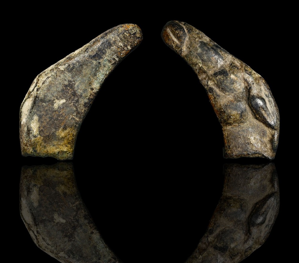 Ancient Near Eastern Bronze Animal Protome – Achaemenid Influence – 36mm – COA
