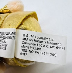 Hallmark Itty Bittys Supreme Leader Snoke Yoda Plush Lot of 2 Tags