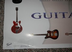 Trends 1997 Guitar Chords Poster 22″ x 34″ Lower Grade Vox Fender Gibson Guitars