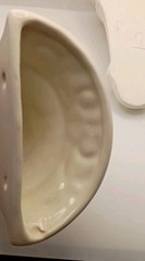 Vtg.80s 2pc. Home Interiors Tea Rose Ceramic Wall Pockets Cottage,Shabby Chic,