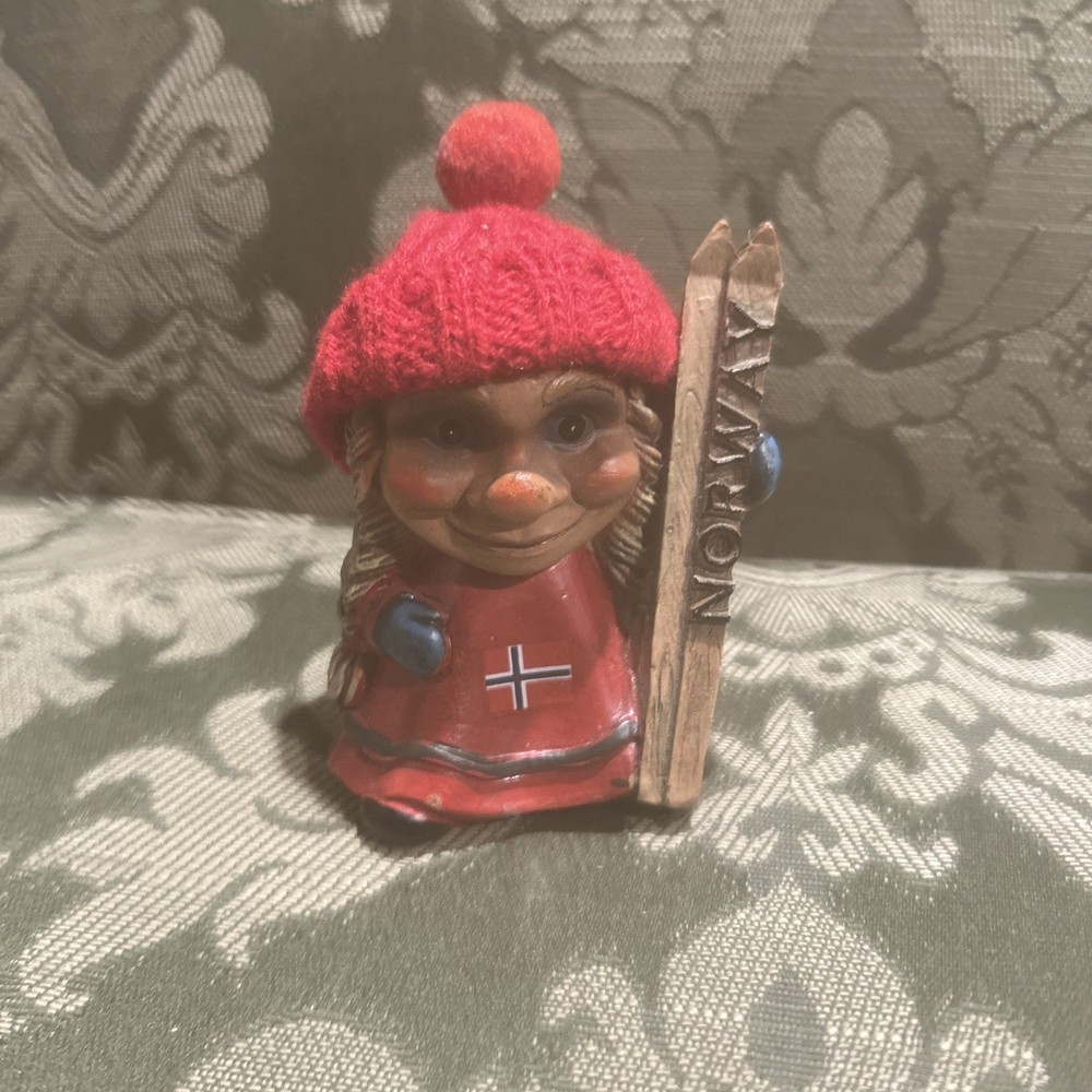 Original Nord Suvenir Norway Troll Souvenir Figurines Scandinavian 3.5”