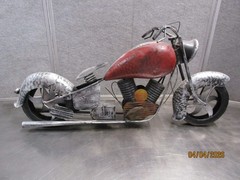 Motorcycle Metal Art 27″
