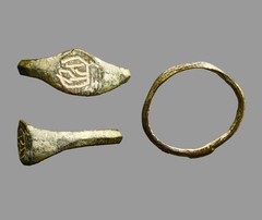 Old Testament Antiquity Ancient Judaean Paleo-Hebrew Signet Ring Artifact w/COA
